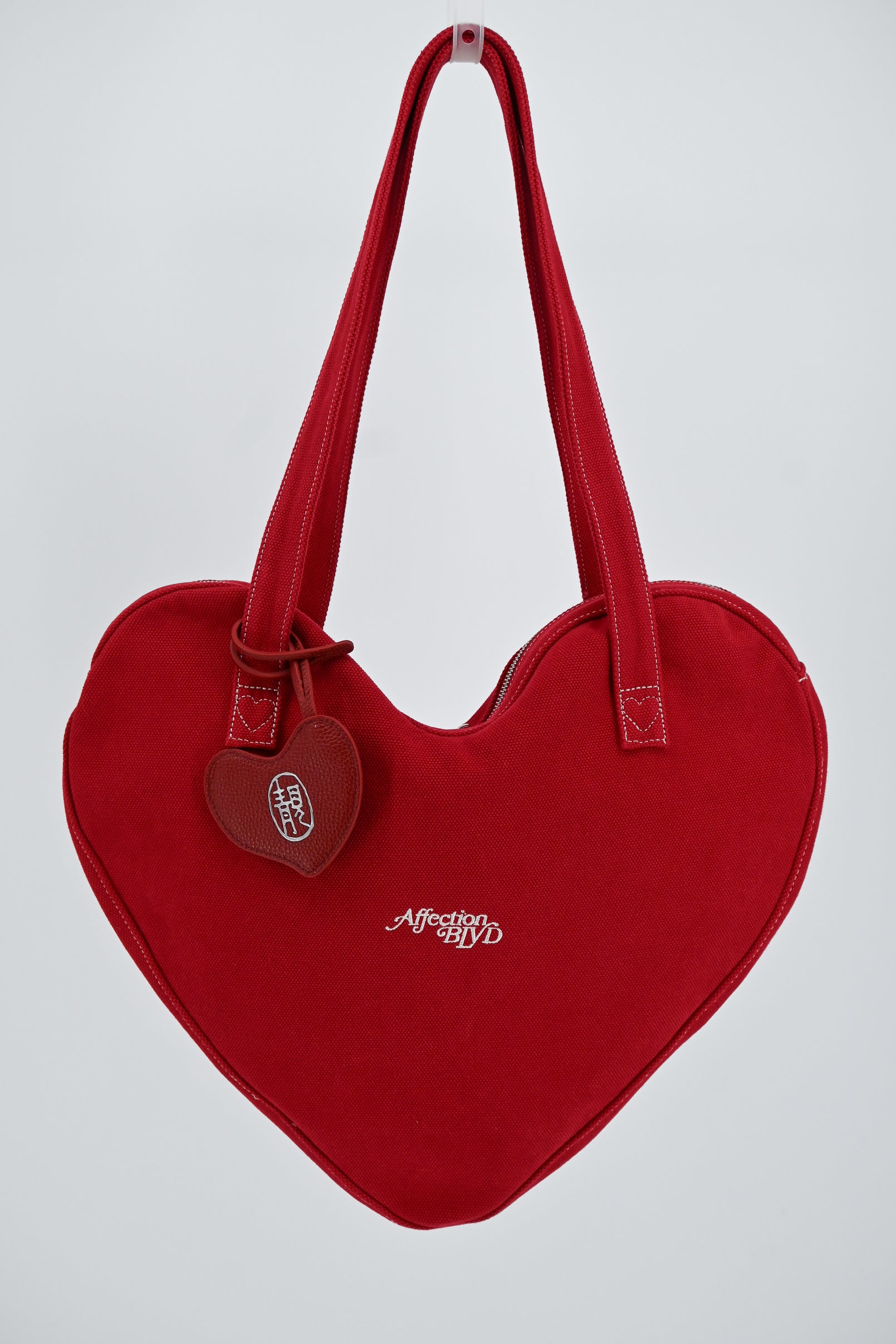 Heart shaped tote on sale bag